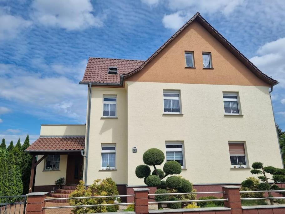 Ferienwohnung *Zur Weinbergstrasse* Lauta Buitenkant foto