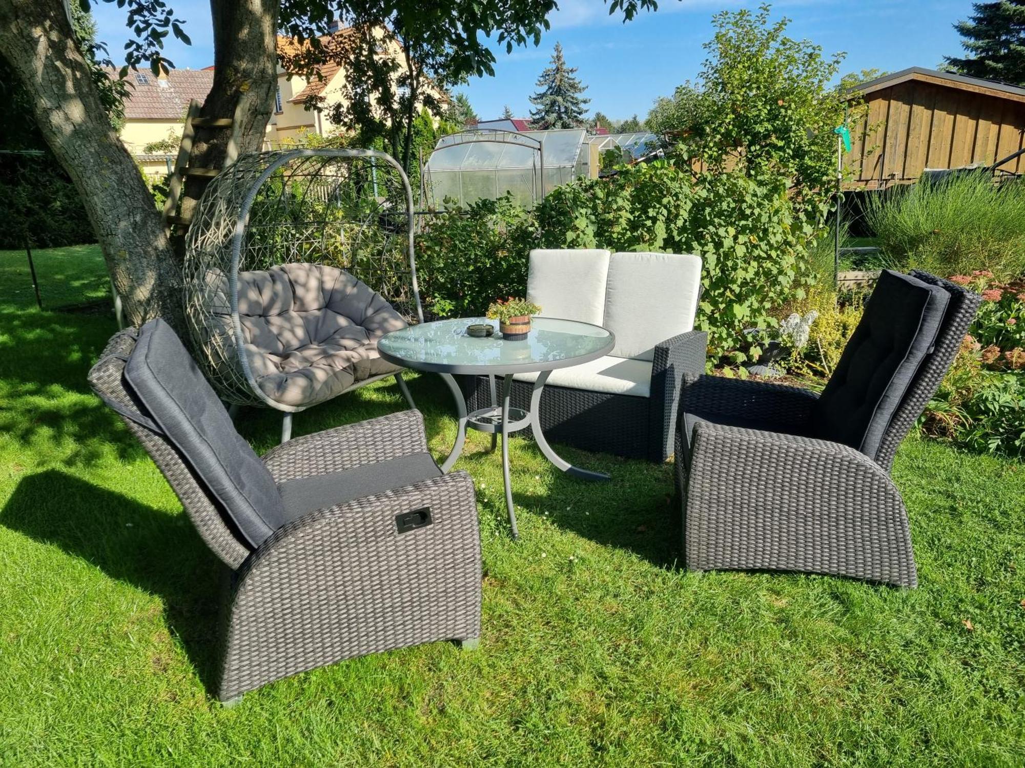 Ferienwohnung *Zur Weinbergstrasse* Lauta Buitenkant foto